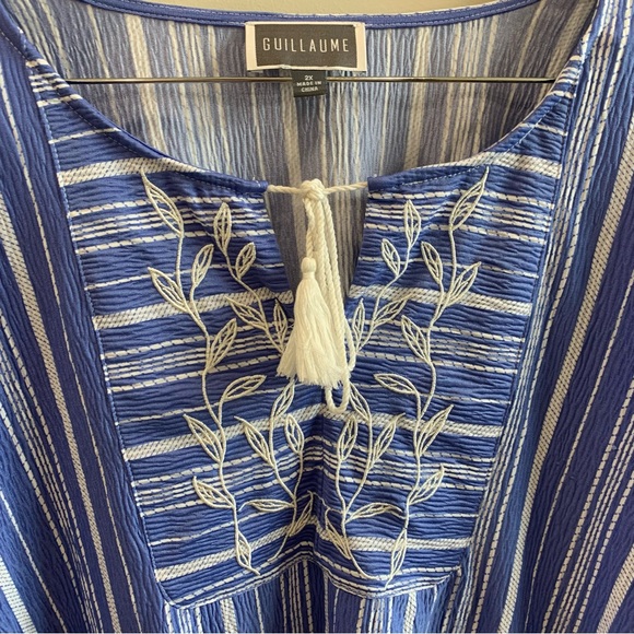 Guillaume stripe peasant blouse - Picture 3 of 7
